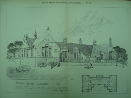 © All rights reserved. Courtesy of Ian Hossack. From the American Architect & Building News 21 April 1894