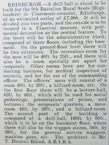 © All rights reserved. The Building News, Vol CII,  19 Jan. 1912, page 108