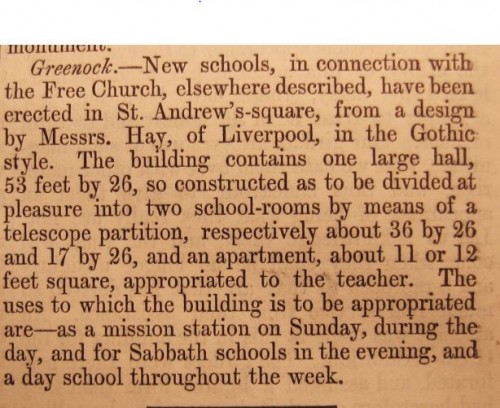 © All rights reserved. Builder 6 May 1854, p241 (Courtesy of Robert Hill)